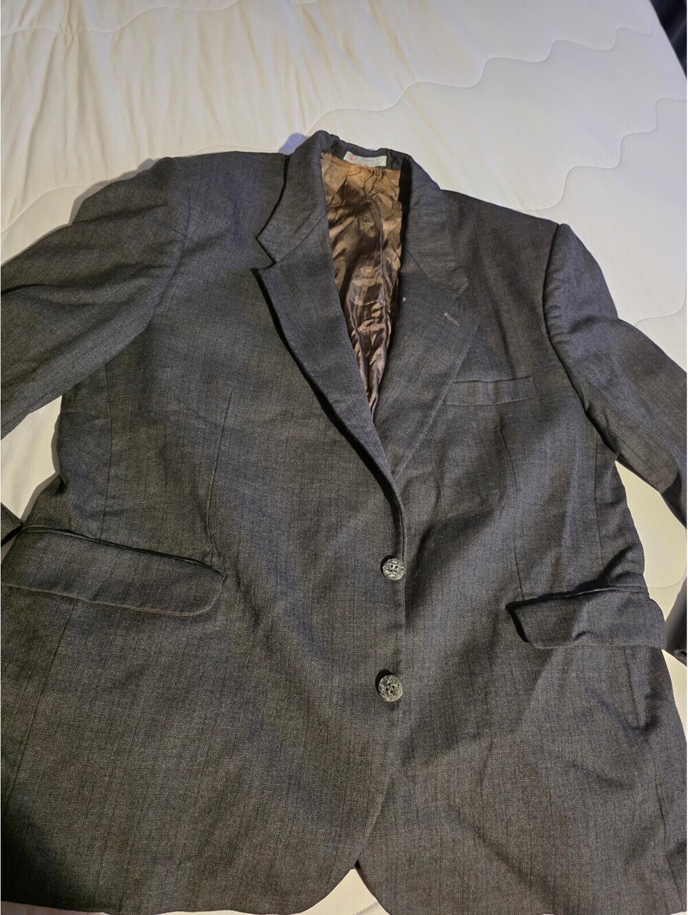 Charles Collins Sport Coat Blazer Suit Jacket- 44 - Gray
